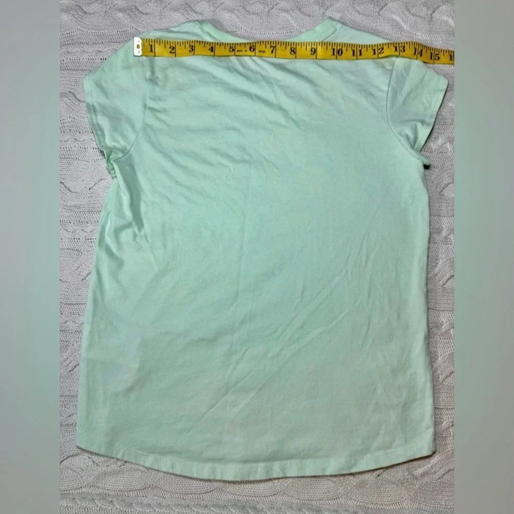 Puma Light Green Tee and Light Pink Shorts Set Size Large #1105 - Picture 8 of 13